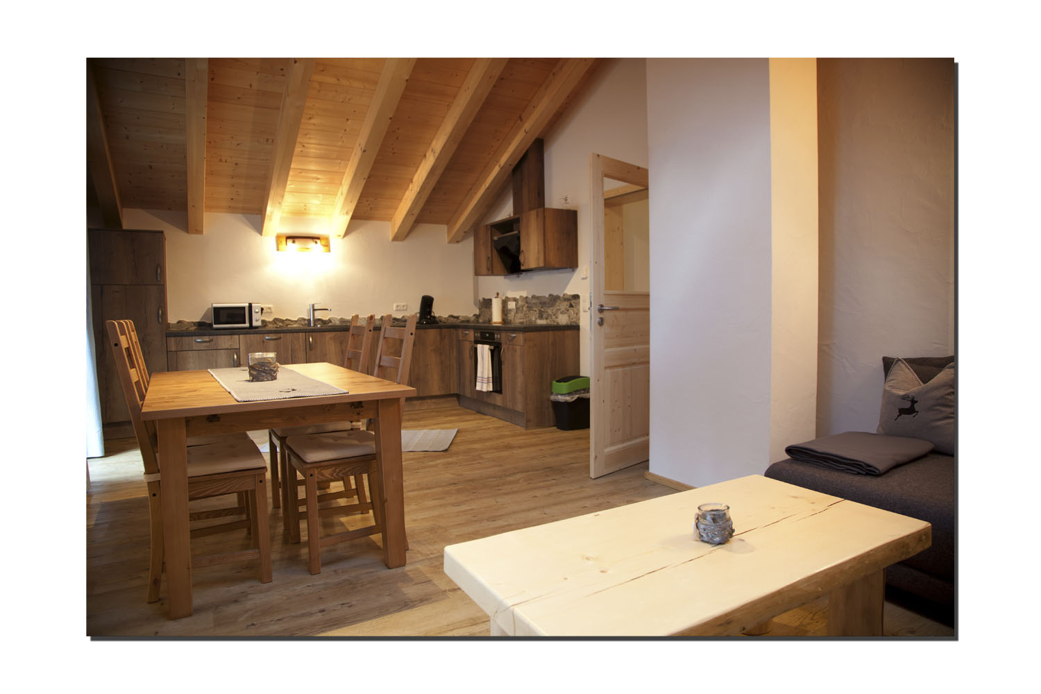 Küche Ferienwohnung Huber Grainau